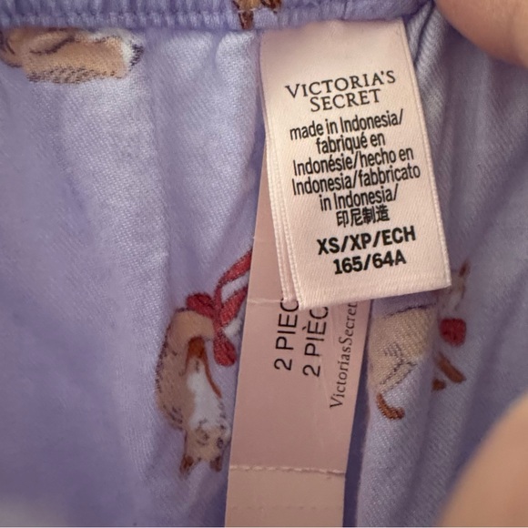 NWT Victoria’s Secret Lavender Dreamer Fox Pajama set Size XS - Picture 5 of 15